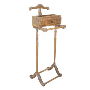 Wooden Dumb Valet With Drawer