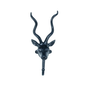 Black Kudu Wall Hook