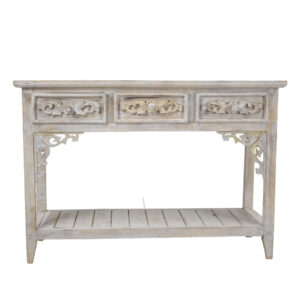 Light Weight Wooden Fay Console Table With Drawers