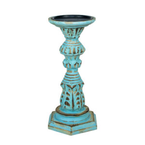 Wooden Lilou Pillar Candle Stand