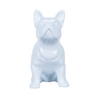 Modern White Frenchie Dog Ornament