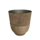 Metal Lake Decor Pot