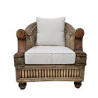 Cedro Rattan And Teak Chair