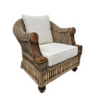 Cedro Rattan And Teak Chair