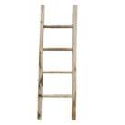 Solid teak towel rack