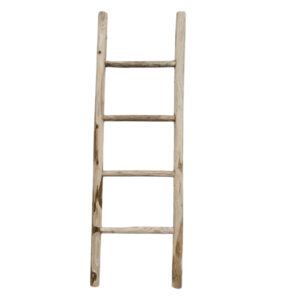 Solid teak towel rack