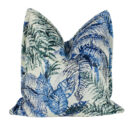Deciduous Blues Feather Scatter Cushion