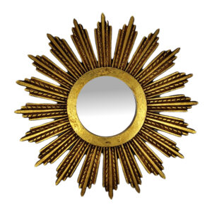 Gold Trento Antique Wall Mirror