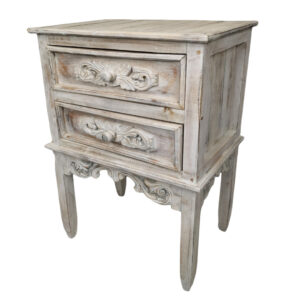 Wooden Laguna Bedside Pedestal