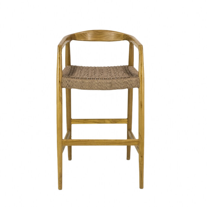 Teak Idan Bar Chair