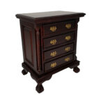 Mahogany Chippendale Bedside Pedestal