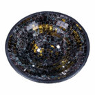 Pottery Black Mosaic Bowl