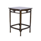 Wooden Dark Stained Carlo Bar Table