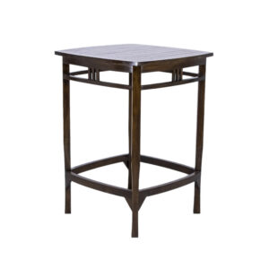 Wooden Dark Stained Carlo Bar Table