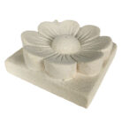 Sandstone Flower Incense Holder