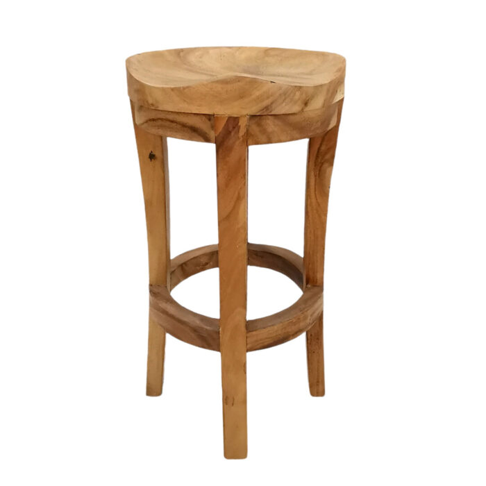 Wooden Barnett Bar Stool