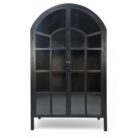 Teak Arch Display Cabinet