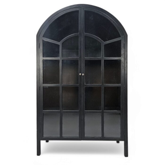 Teak Arch Display Cabinet Teak Arch Display Cabinet