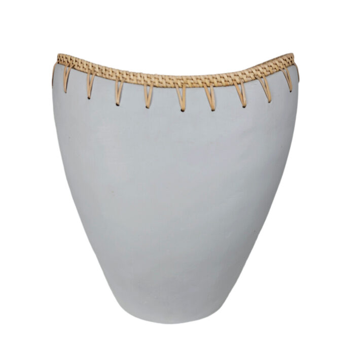 Rattan accent vase Rattan accent vase