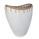 Artisan home décor vase