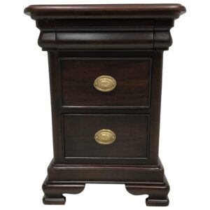 Mahogany Vanessa Hi-Bedside Pedestal
