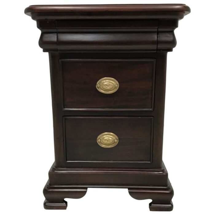 Mahogany Vanessa Hi-Bedside Pedestal
