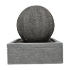 Leaf Ball Garden Stone Fountain