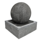 Leaf Ball Garden Stone Fountain