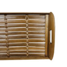 Handcrafted bamboo tray