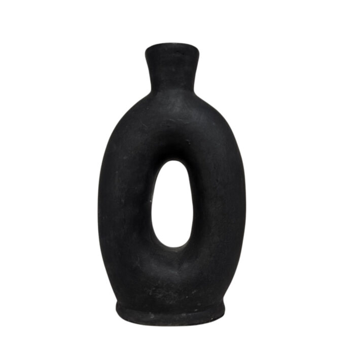 Black-Oval-Terra-Vase.jpg Black Vase