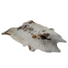 Brown And White Genuine Cow Hide Rug