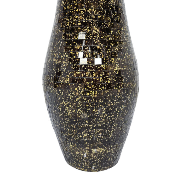Brown-Spots-Tapered-Mosaic-Vase-Bottom.jpg Brown-Spots-Tapered-Mosaic-Vase-Bottom.jpg