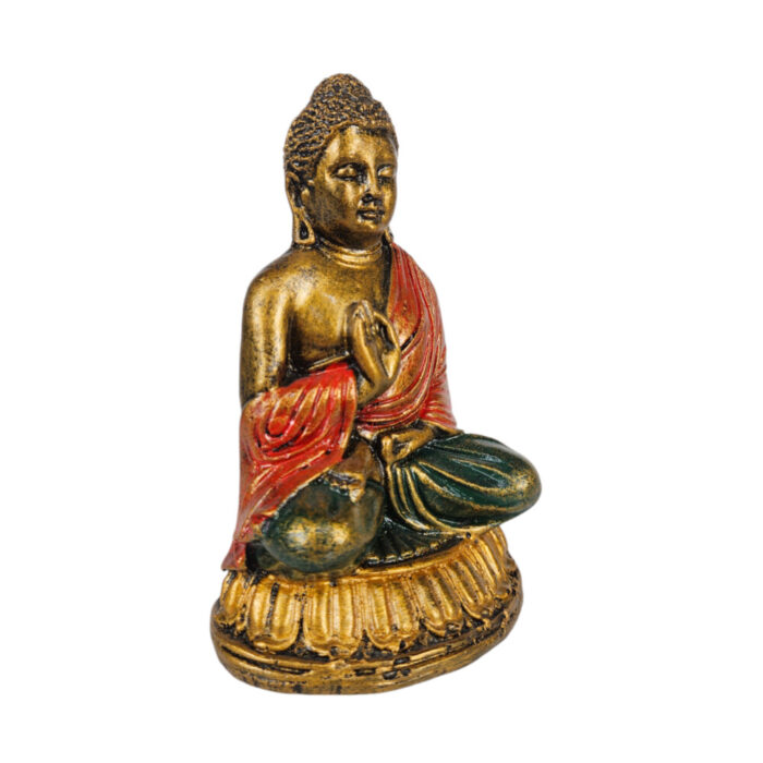 Buddha-Resin-Thai-Lotus-Golden-Side.jpg Resin Thai Lotus Buddha Gold And Green