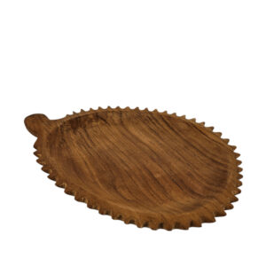 Burmese Teak Durian Serving Tray