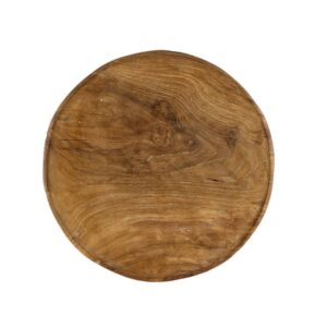 Burmese Teak Serving Plate