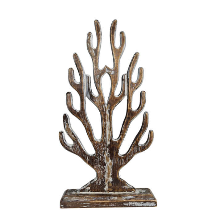 Carved-Decorative-Coral-42cm-Main.jpg Decorative Wooden Coral Jewelry Stand
