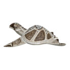 Wooden Swimming Turtle Home Decor