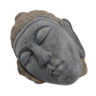 Cement Cast Buddha Bust