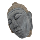 Cement Cast Buddha Bust