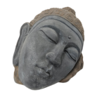 Large cement garden head