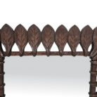 Decorative wooden mirror