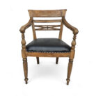 Scroll Teak Armchair