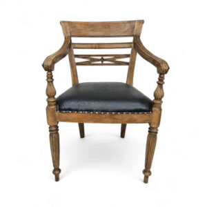 Scroll Teak Armchair