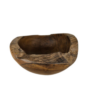 Burmese Teak Chunky Root Bowl