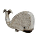 Wooden Cute Decorative Whale