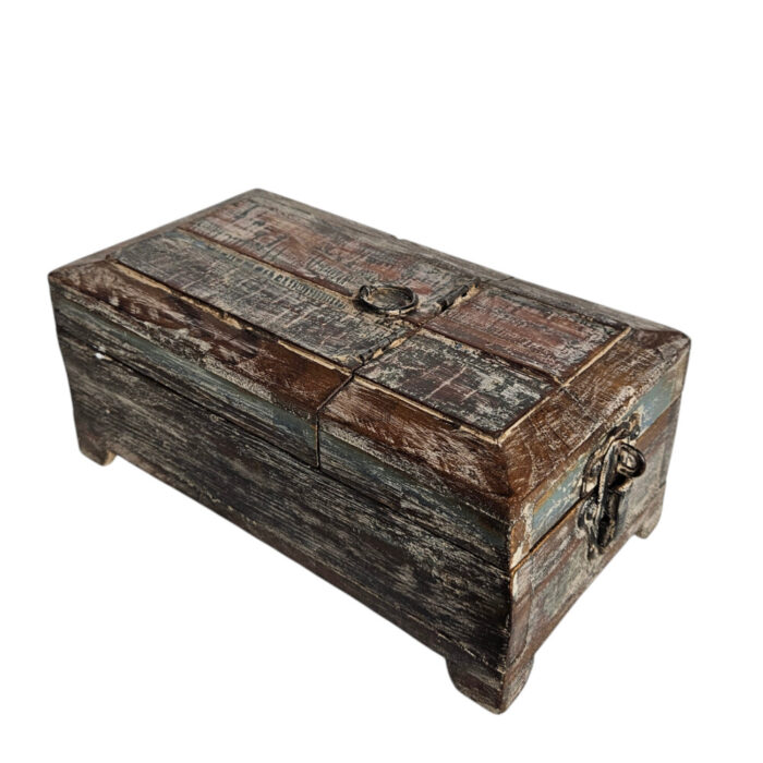 Men’s Wooden Grooming Box with Mirror