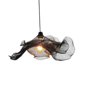 Iron Mesh Pendant Cone Hanging Lamp