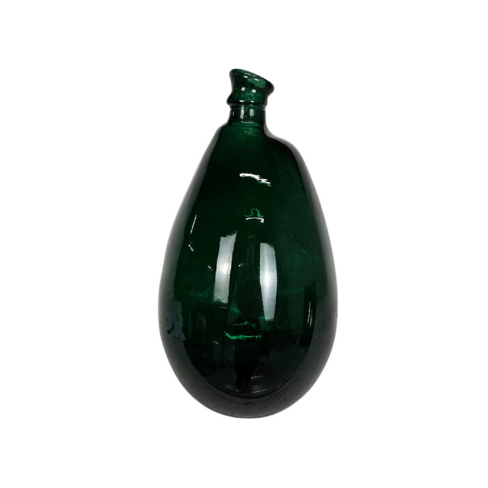 Forest-Green-Bottl-Vase-Side.jpg Forest green bottle vase