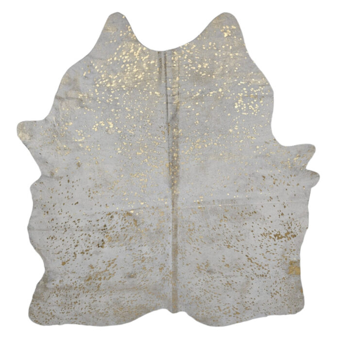 Gold-And-White-Genuine-Cow-Hide-Rug.jpg Gold And White Genuine Cow Hide Rug