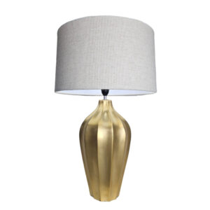 Golden Max And Champ Table Lamp